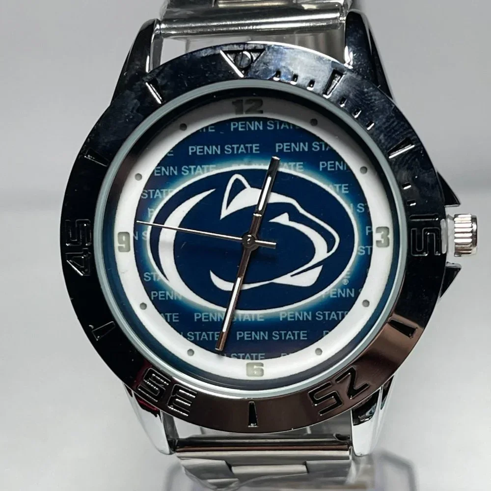 Penn State Nittany Lions NCAA Stainless Steel Men's Watch NEW!!